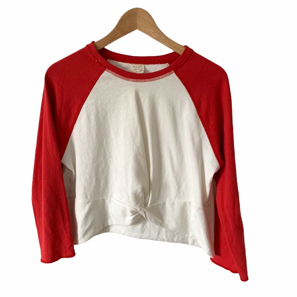 Zara girls baseball shirt